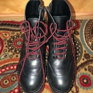 Zara woman leather boots